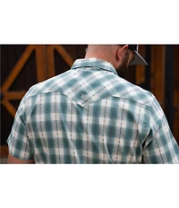Dakota Grizzly Sonny Plaid Short Sleeve Woven Shirt
