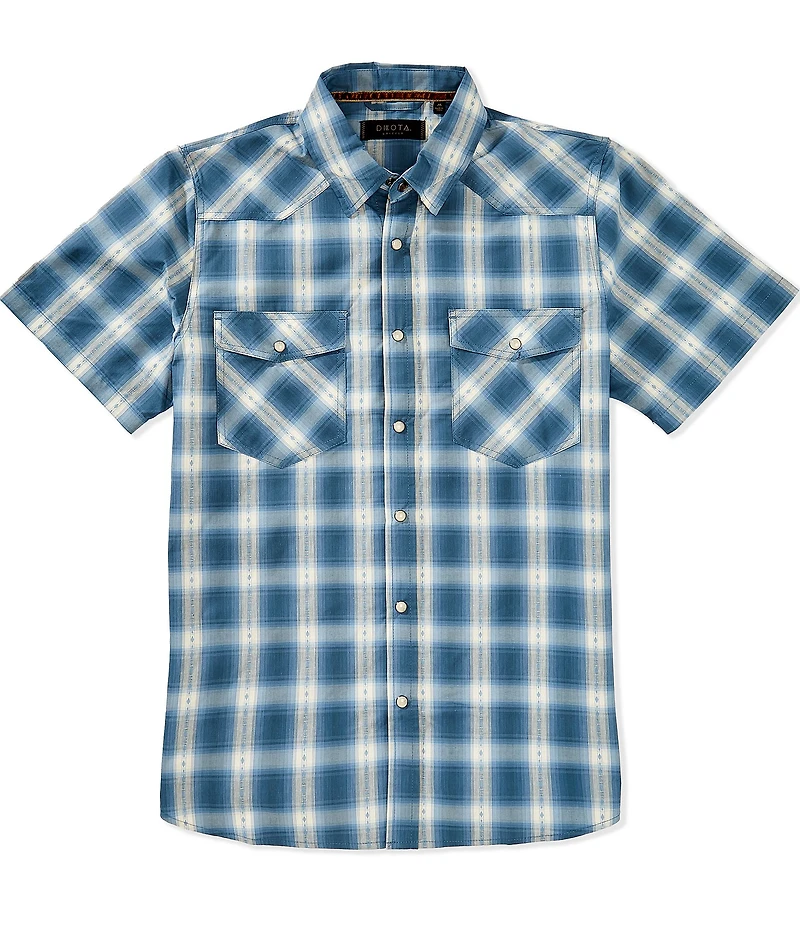 Dakota Grizzly Sonny Stretch Short Sleeve Woven Shirt