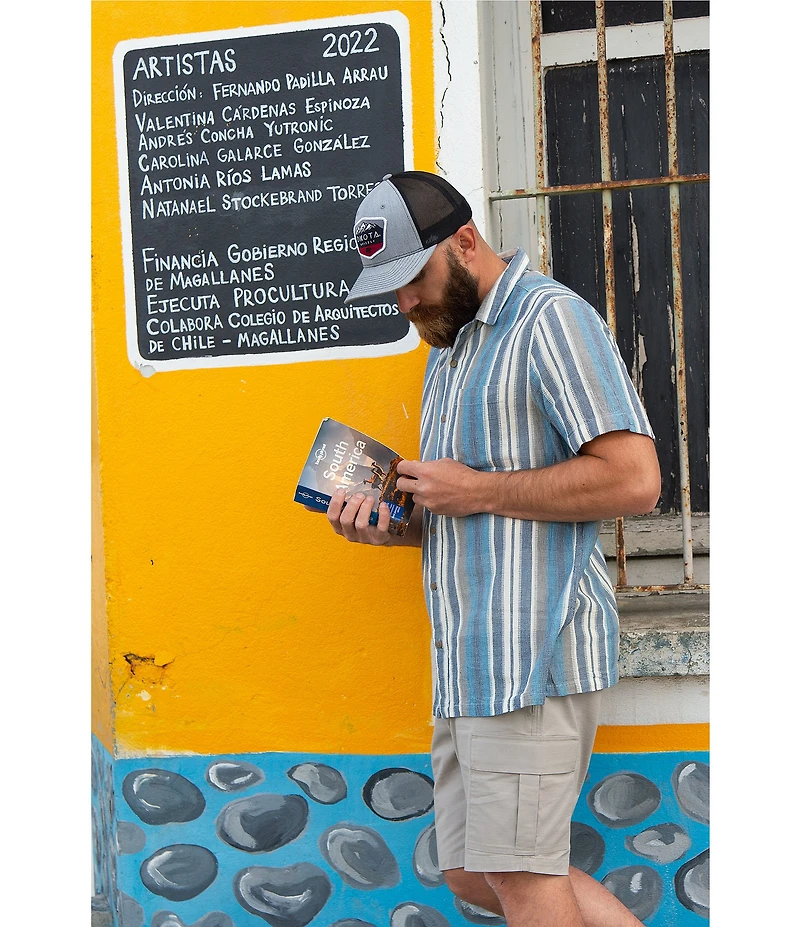 Dakota Grizzly Wells Short Sleeve Woven Camp Shirt