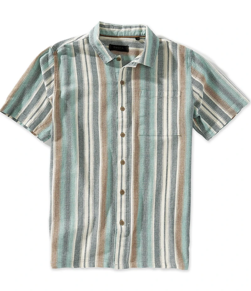 Dakota Grizzly Wells Short Sleeve Woven Camp Shirt