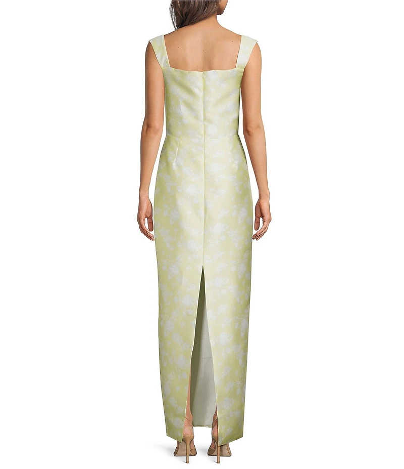 Damaris Bailey Danica Square Neck Gown