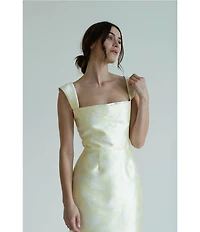 Damaris Bailey Danica Square Neck Gown
