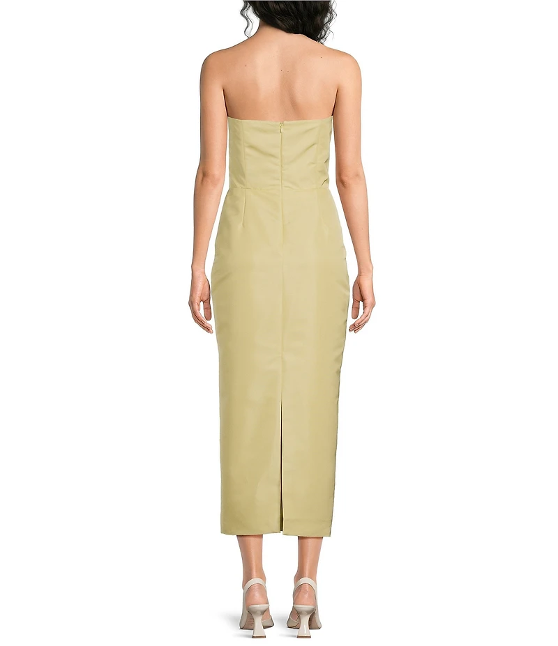 Damaris Bailey Delicias Midi Strapless Dress