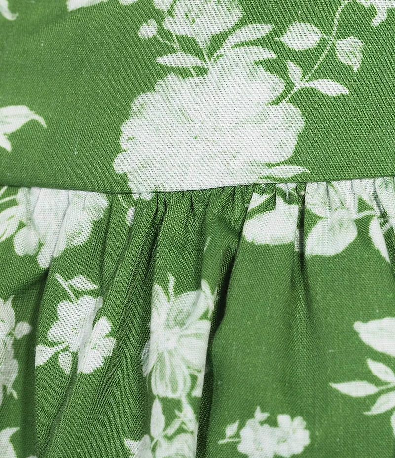 Damaris Bailey Gisella Printed Drop Waist Maxi Dress