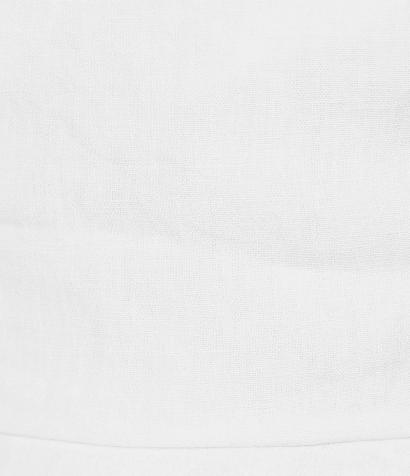 Damaris Bailey Rosita Linen Square Neck Coordinating Peplum Top