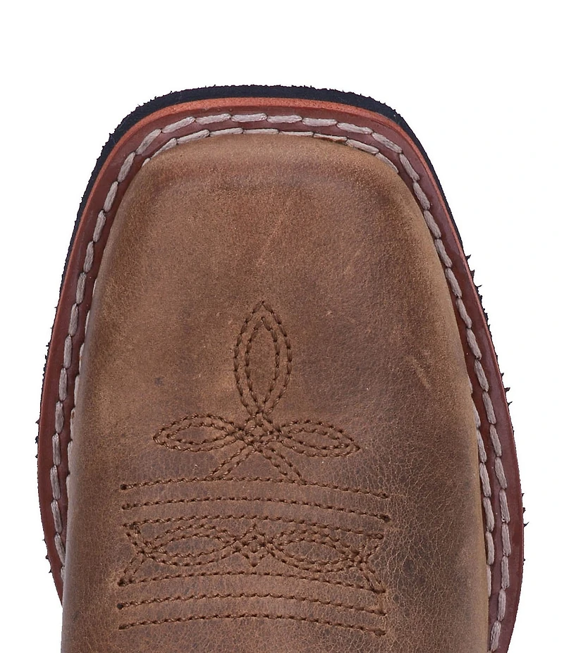 Dan Post Boys' Rascal 8#double; Leather Western Boots (Toddler)