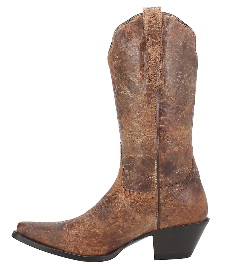 Dan Post Colleen Distressed Leather Western Boots