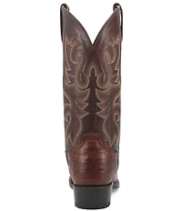 Dan Post Men's Bayou 13#double; Caiman Square Toe Western Boots