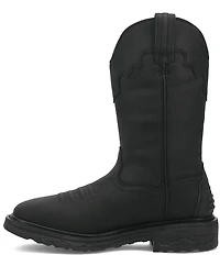 Dan Post Men's Blayde 11#double; Waterproof Leather Square Toe Work Boots
