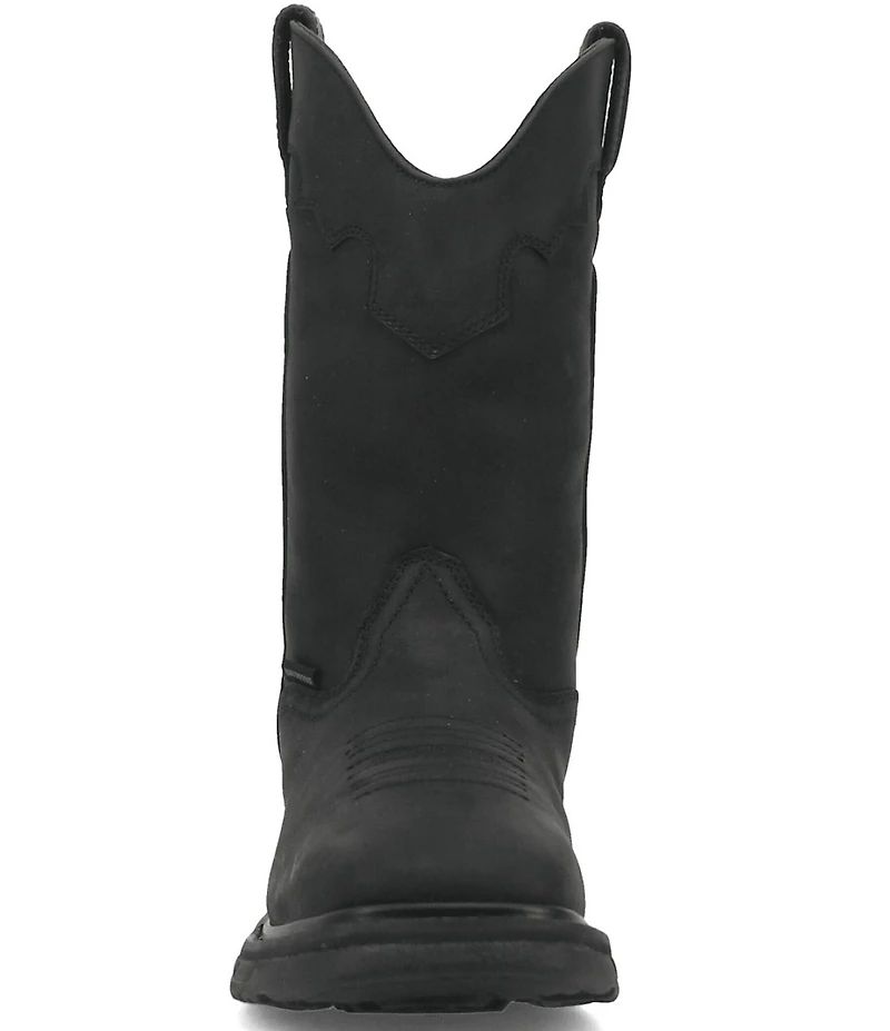 Dan Post Men's Blayde 11#double; Waterproof Leather Square Toe Work Boots