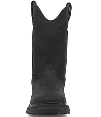 Dan Post Men's Blayde 11#double; Waterproof Leather Square Toe Work Boots