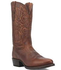 Dan Post Men's Cottonwood 13#double; Leather Round Toe Western Boots