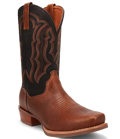 Dan Post Men's Creed 12#double; Leather Square Toe Western Boots