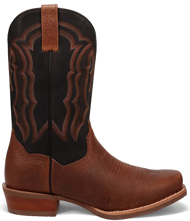 Dan Post Men's Creed 12#double; Leather Square Toe Western Boots