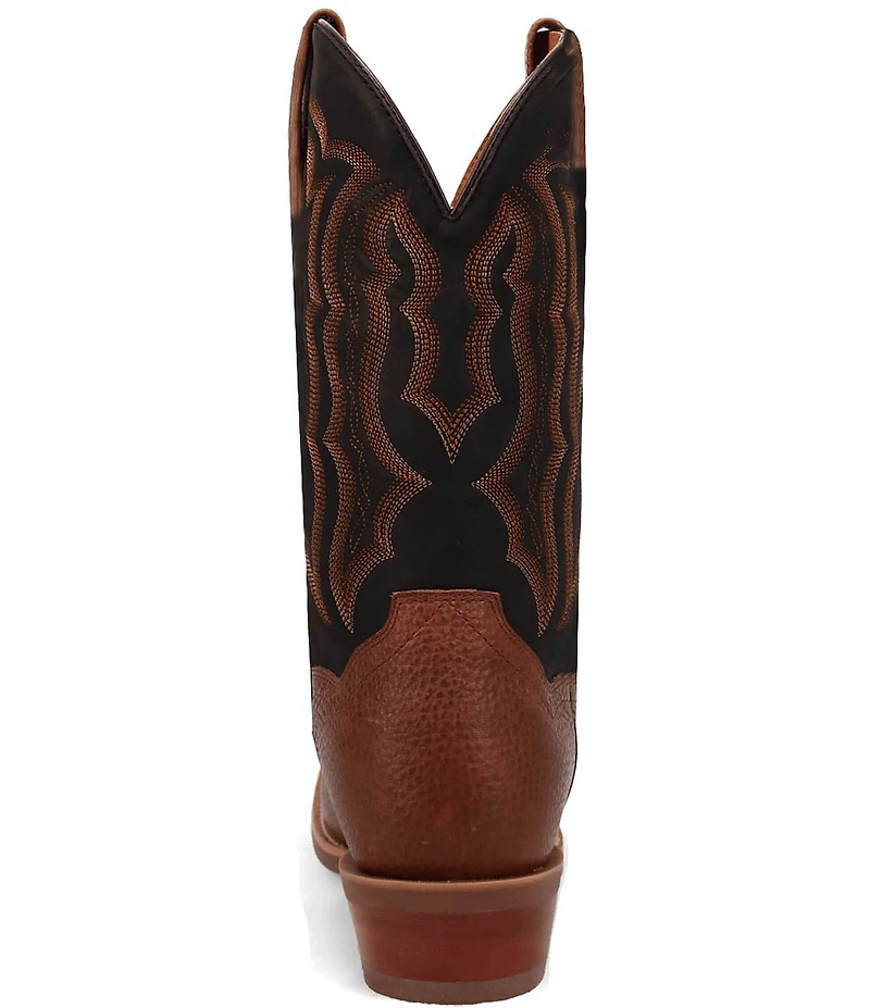Dan Post Men's Creed 12#double; Leather Square Toe Western Boots