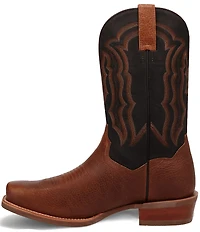 Dan Post Men's Creed 12#double; Leather Square Toe Western Boots