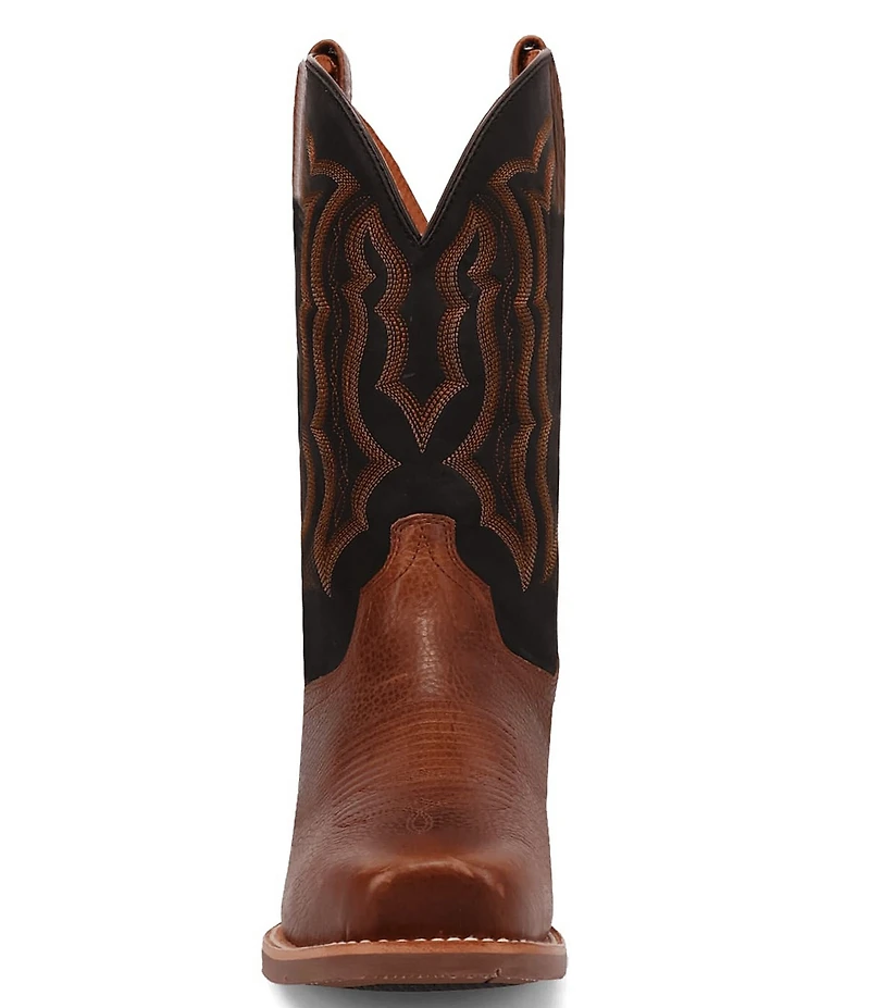 Dan Post Men's Creed 12#double; Leather Square Toe Western Boots