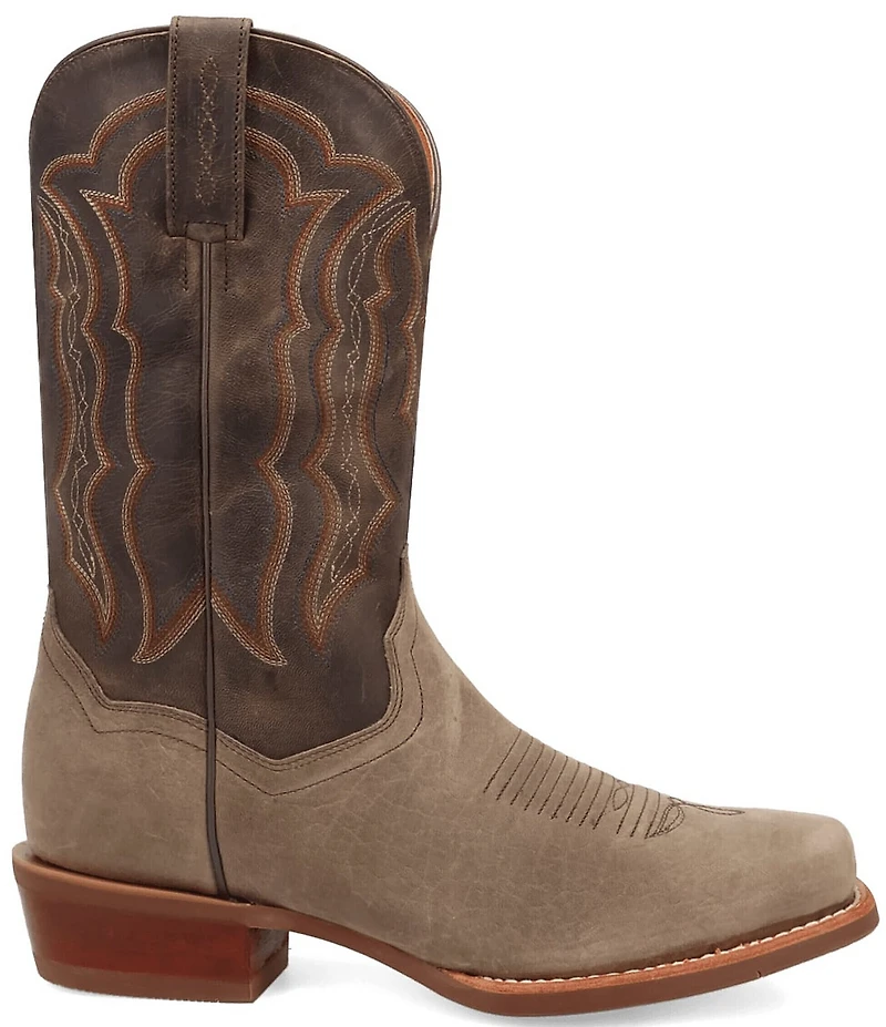 Dan Post Men's Creed 12#double; Leather Square Toe Western Boots