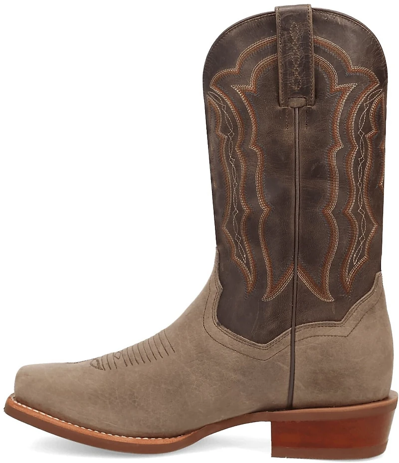 Dan Post Men's Creed 12#double; Leather Square Toe Western Boots