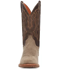 Dan Post Men's Creed 12#double; Leather Square Toe Western Boots