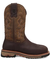 Dan Post Men's Duster 11#double; Waterproof Leather Steel Toe Work Boots