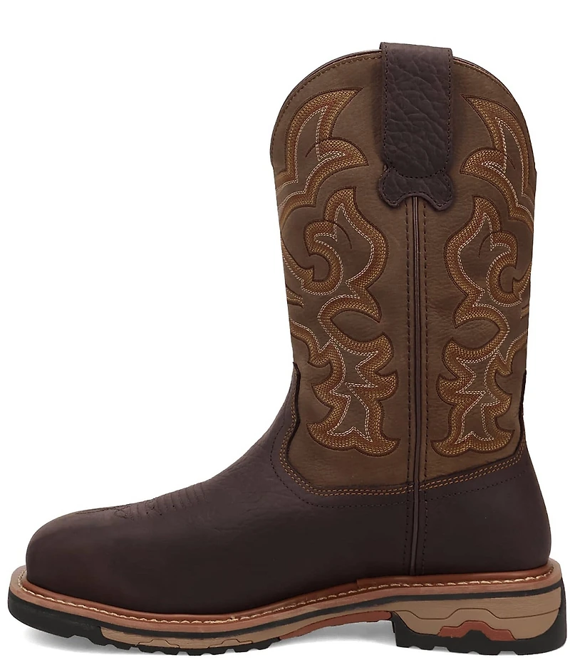 Dan Post Men's Duster 11#double; Waterproof Leather Steel Toe Work Boots