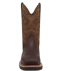 Dan Post Men's Duster 11#double; Waterproof Leather Steel Toe Work Boots