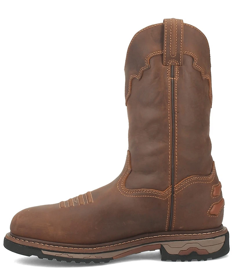 Dan Post Men's Journeyman 11#double; Waterproof Leather Round Composite Toe Work Boots