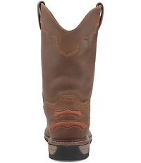 Dan Post Men's Journeyman 11#double; Waterproof Leather Round Toe Work Boots