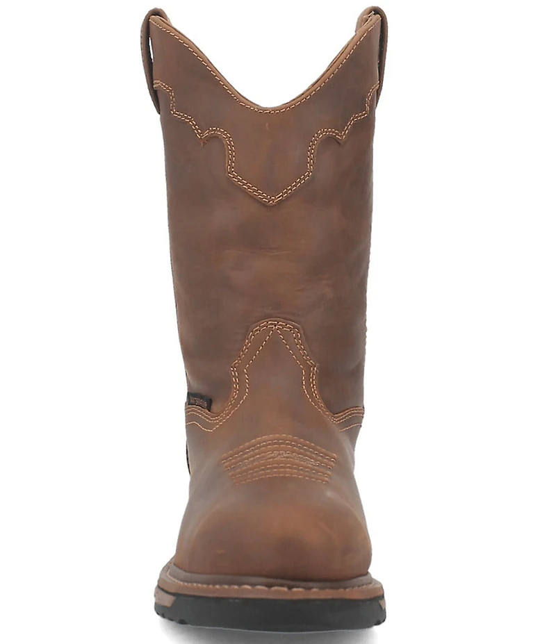 Dan Post Men's Journeyman 11#double; Waterproof Leather Round Toe Work Boots