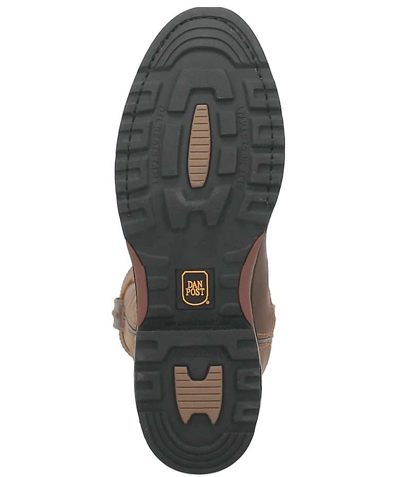 Dan Post Men's Journeyman 11#double; Waterproof Leather Round Toe Work Boots
