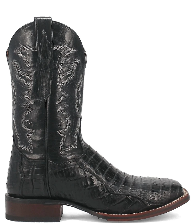 Dan Post Men's Kingsly 11#double; Caiman Square Toe Western Boots