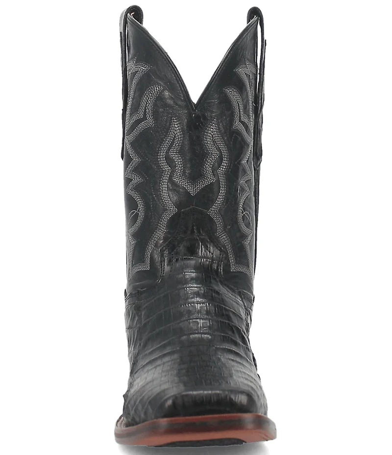 Dan Post Men's Kingsly 11#double; Caiman Square Toe Western Boots