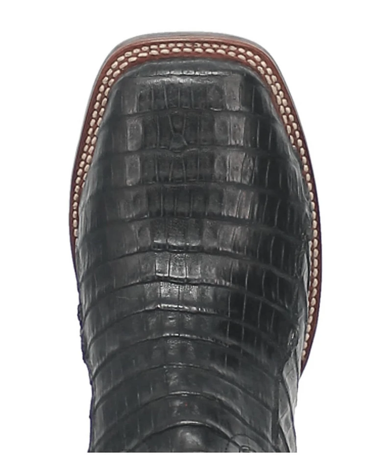 Dan Post Men's Kingsly 11#double; Caiman Square Toe Western Boots