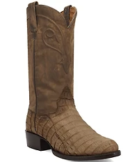Dan Post Men's Makara 13#double; Caiman Round Toe Western Boots