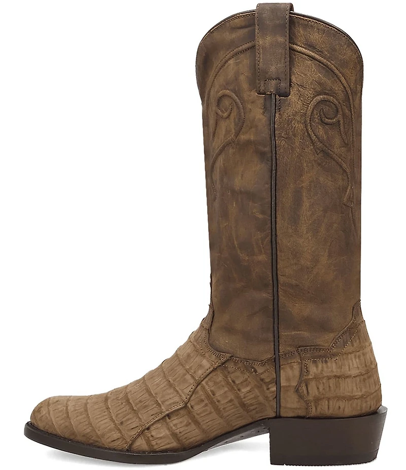 Dan Post Men's Makara 13#double; Caiman Round Toe Western Boots