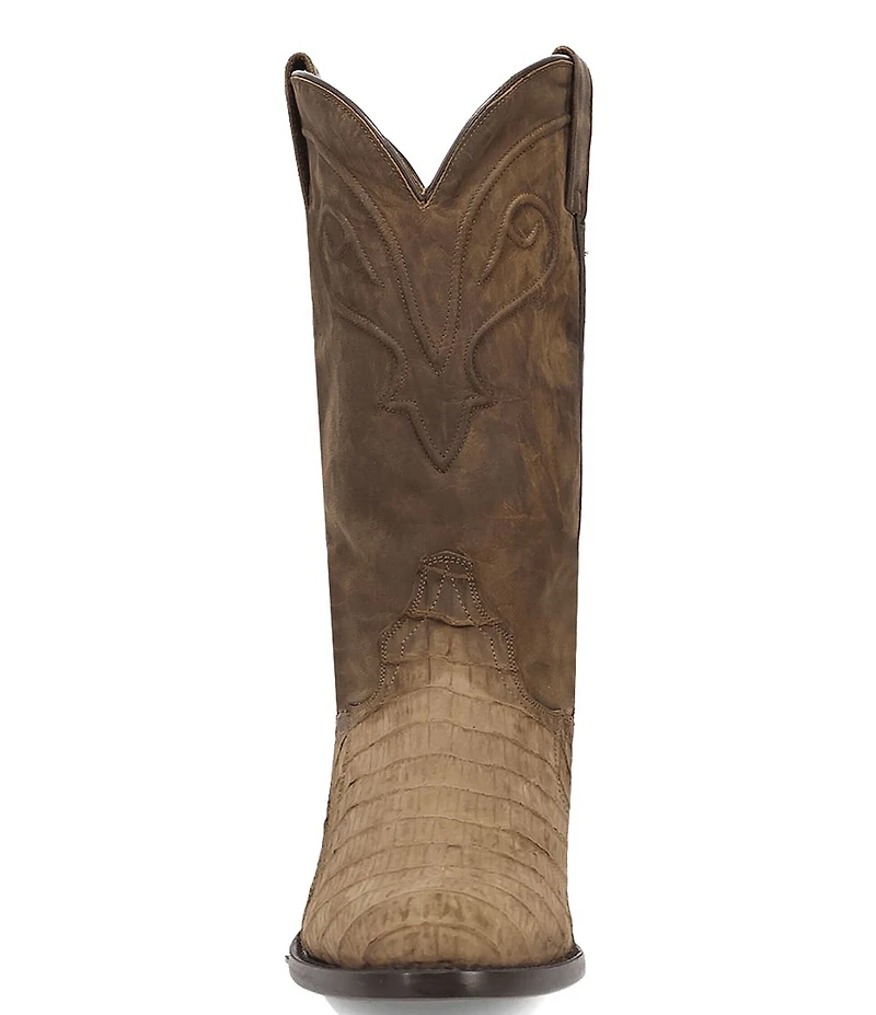 Dan Post Men's Makara 13#double; Caiman Round Toe Western Boots