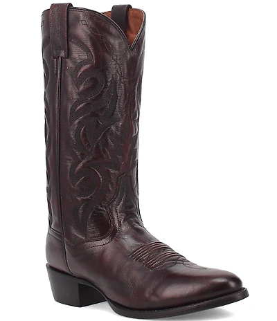 Dan Post Men's Milwaukee 13#double; Leather Round Toe Western Boots