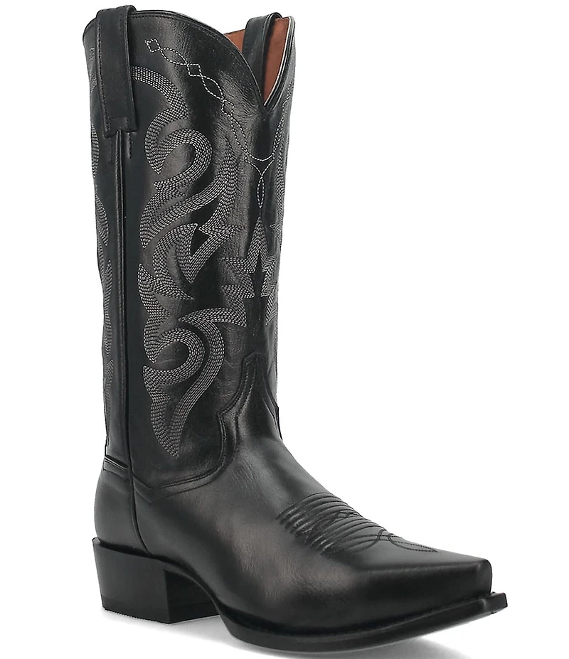 Dan Post Men's Milwaukee 13#double; Leather Snip Toe Western Boots