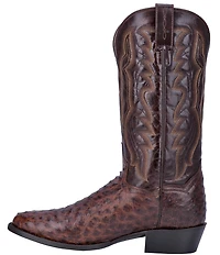 Dan Post Men's Pershing Full Quill Ostrich 13#double; Western Boots