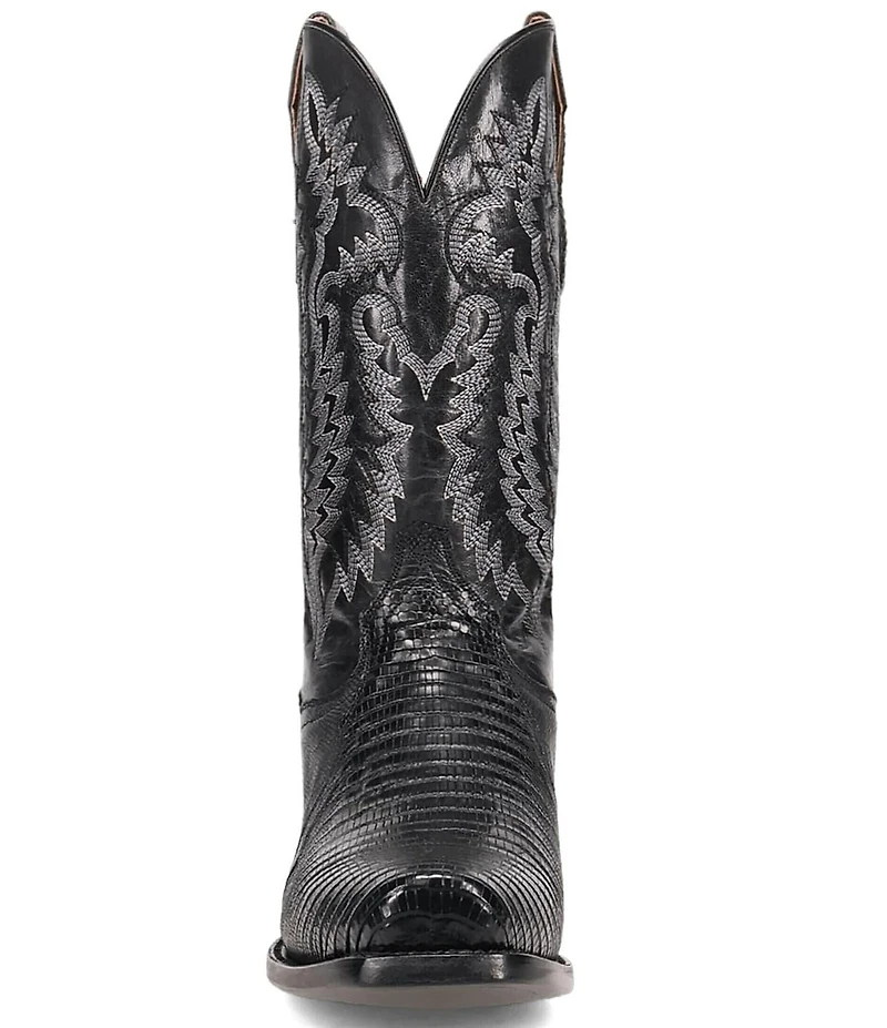 Dan Post Men's Ringold 13#double; Teju Lizard Square Toe Western Boots