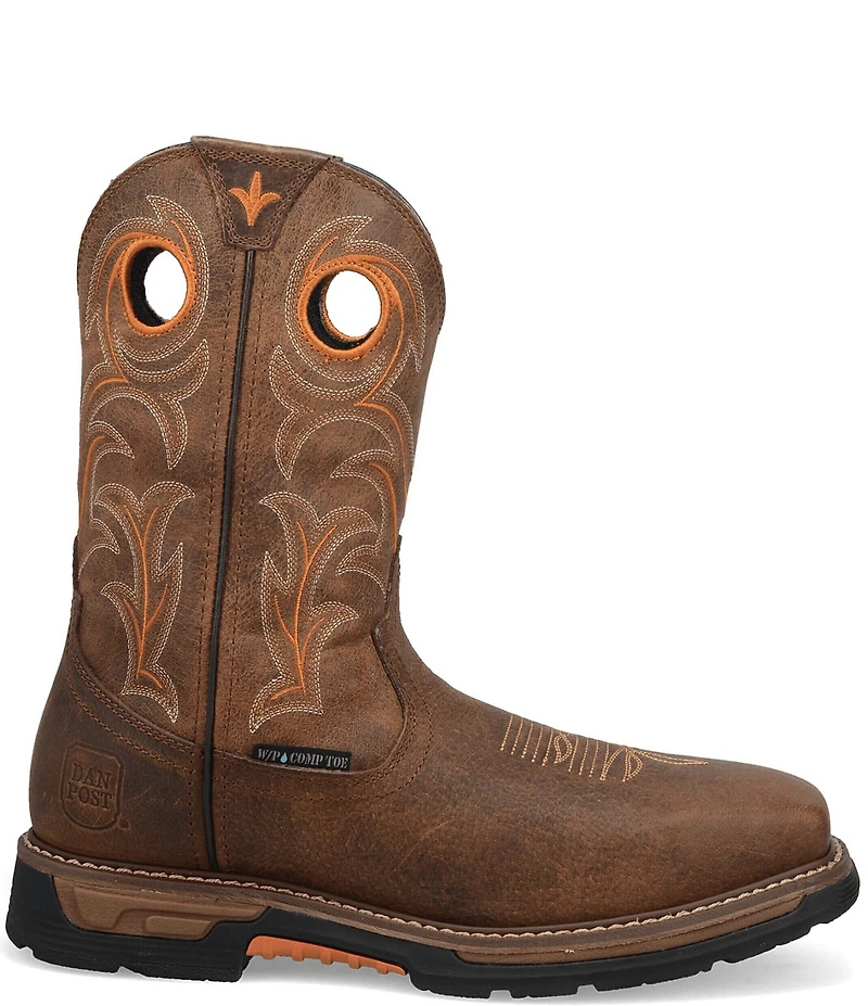 Dan Post Men's Storms Eye 11#double; Waterproof Leather Composite Toe Work Boots