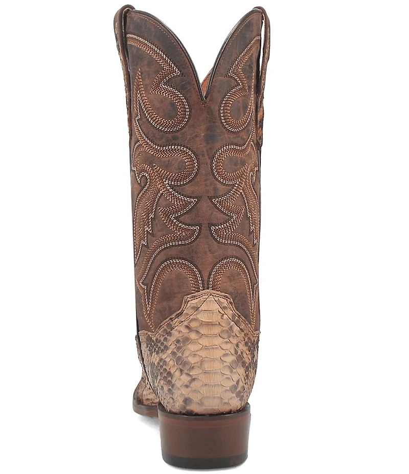 Dan Post Men's Sturgis 13#double; Python Snake Leather Western Boots