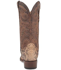 Dan Post Men's Sturgis 13#double; Python Snake Leather Western Boots