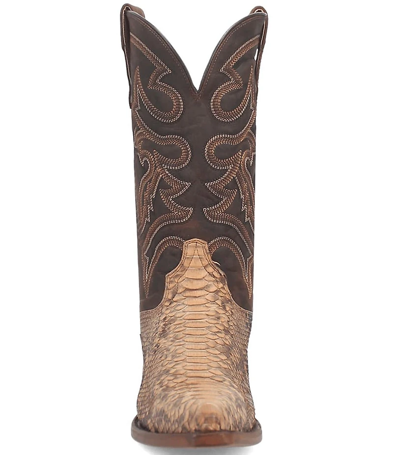 Dan Post Men's Sturgis 13#double; Python Snake Leather Western Boots
