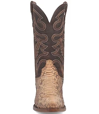 Dan Post Men's Sturgis 13#double; Python Snake Leather Western Boots