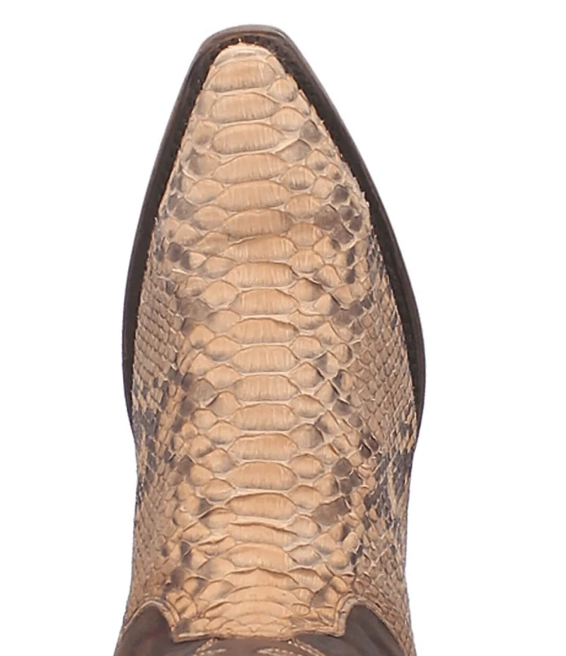 Dan Post Men's Sturgis 13#double; Python Snake Leather Western Boots