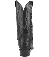 Dan Post Men's Tempe 12#double; Full Quill Ostrich Western Boots