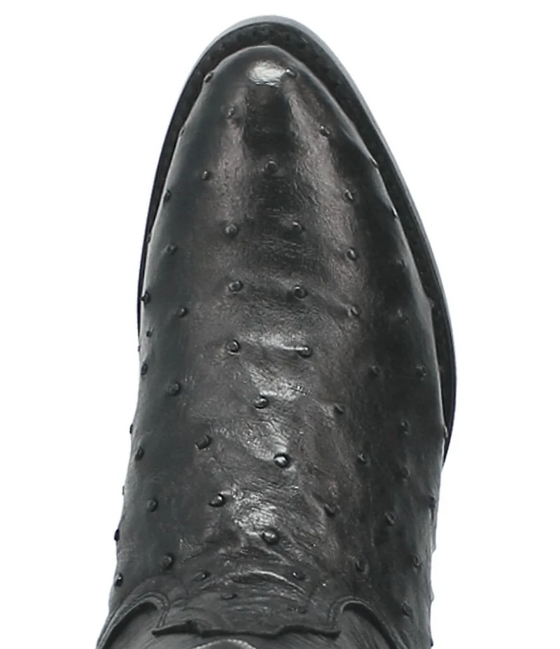 Dan Post Men's Tempe 12#double; Full Quill Ostrich Western Boots