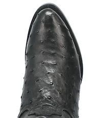 Dan Post Men's Tempe 12#double; Full Quill Ostrich Western Boots